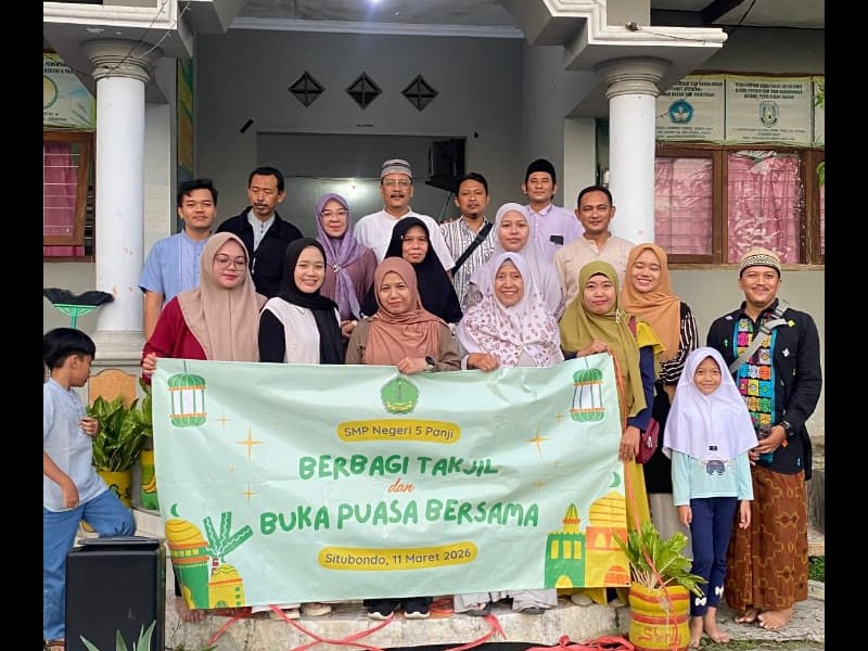 Penutup Kegiatan Ramadan di SMP Negeri 5 Panji Berlangsung Penuh Kebersamaan